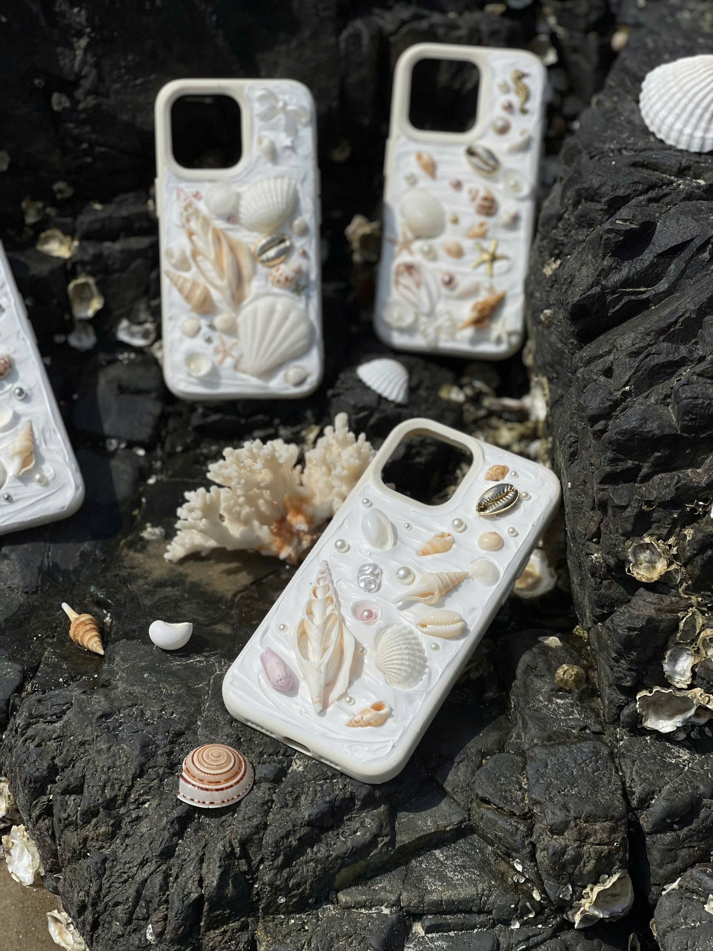 DYAD Ocean Breeze Handmade Seashell iPhone Case