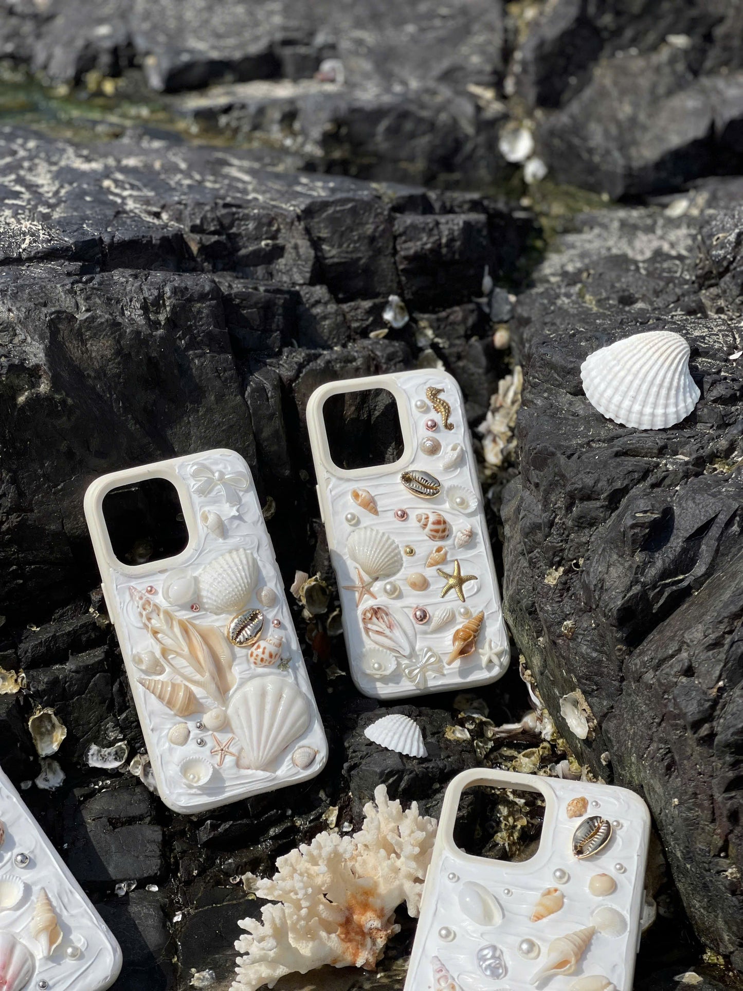 DYAD Ocean Breeze Handmade Seashell iPhone Case
