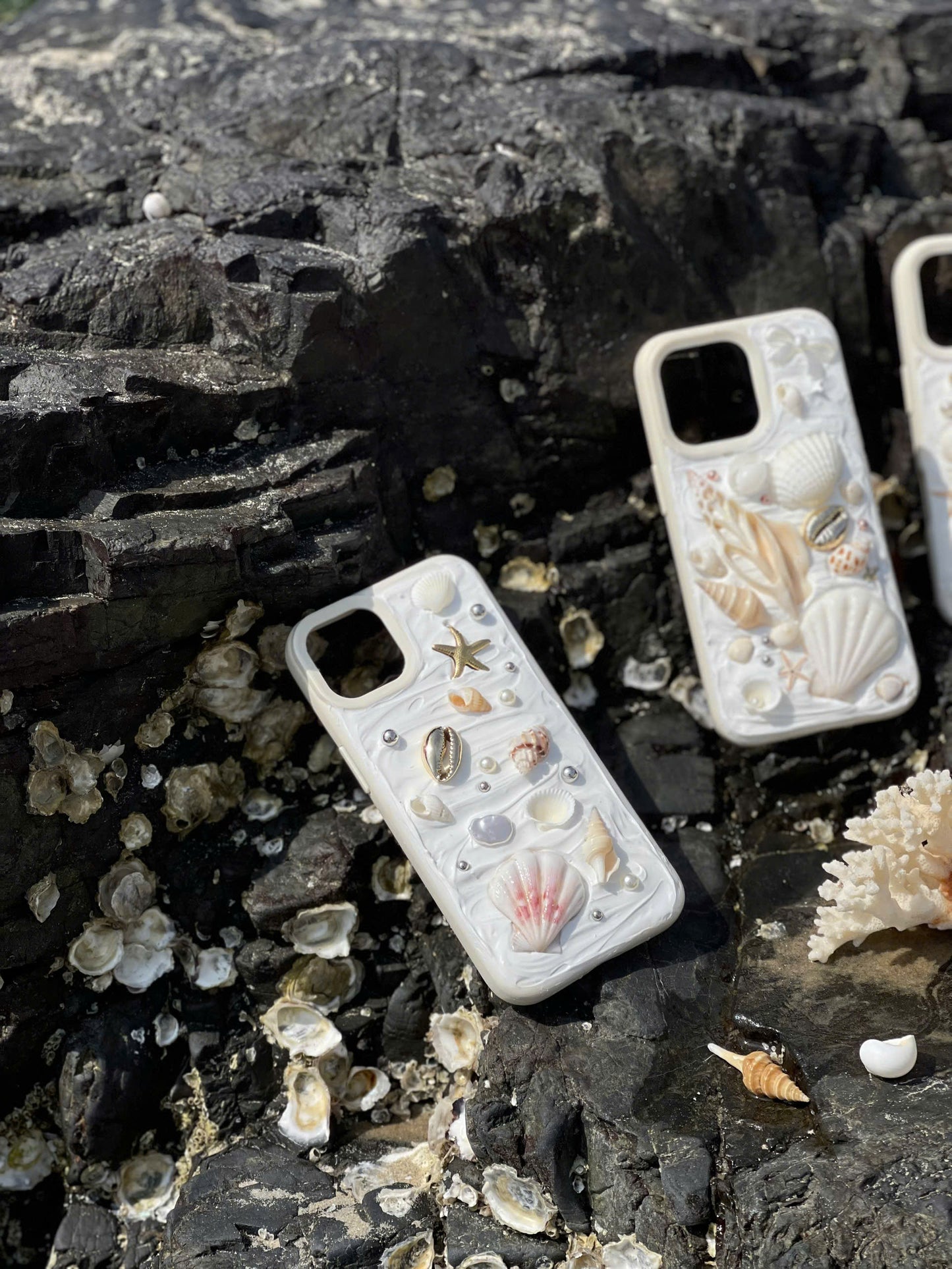 DYAD Ocean Breeze Handmade Seashell iPhone Case