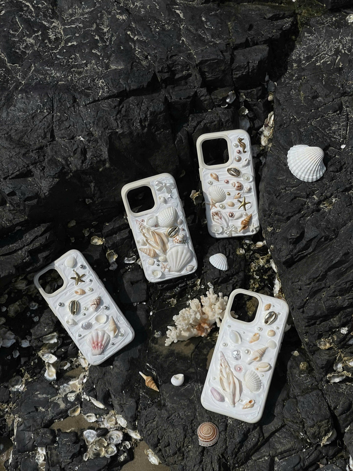 DYAD Ocean Breeze Handmade Seashell iPhone Case