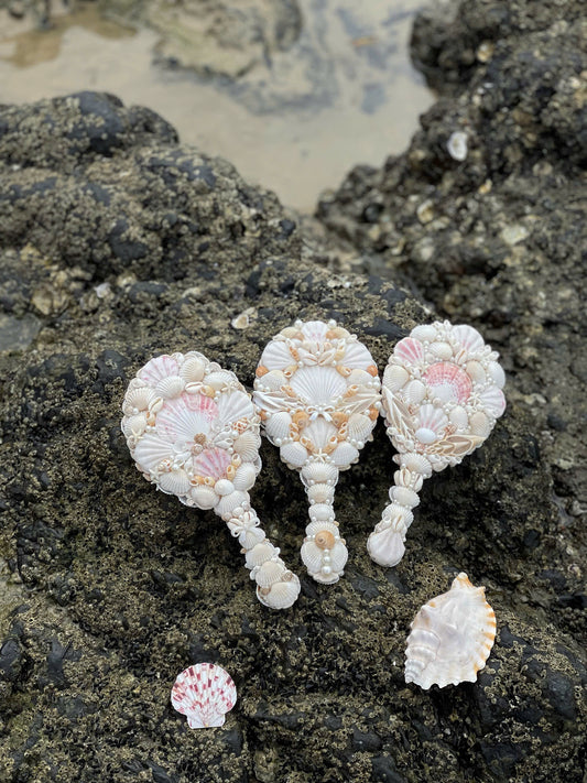 Handmade Seashell Mirror